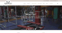 Desktop Screenshot of ironcult.com